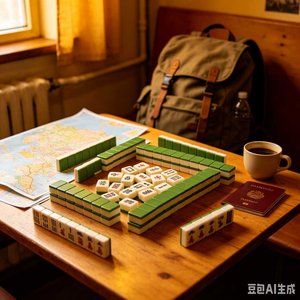 luxury mini mahjong travel set