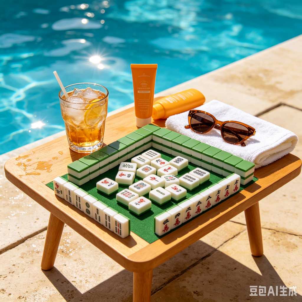 custom cartoon mahjong set