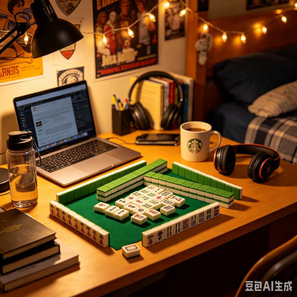 gradient color mahjong tiles