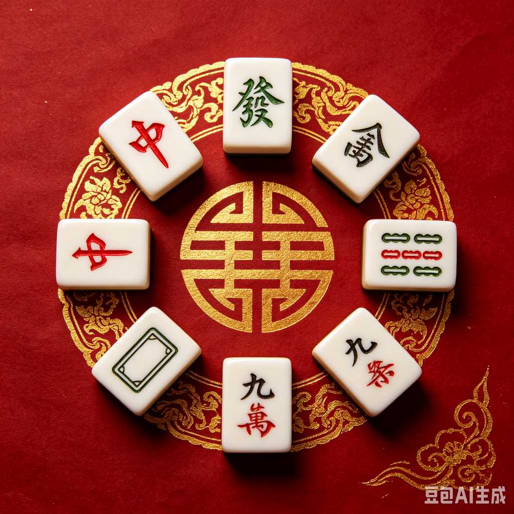 modern mahjong set