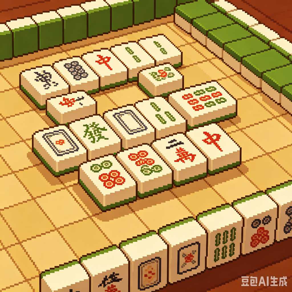 large mahjong mat for table