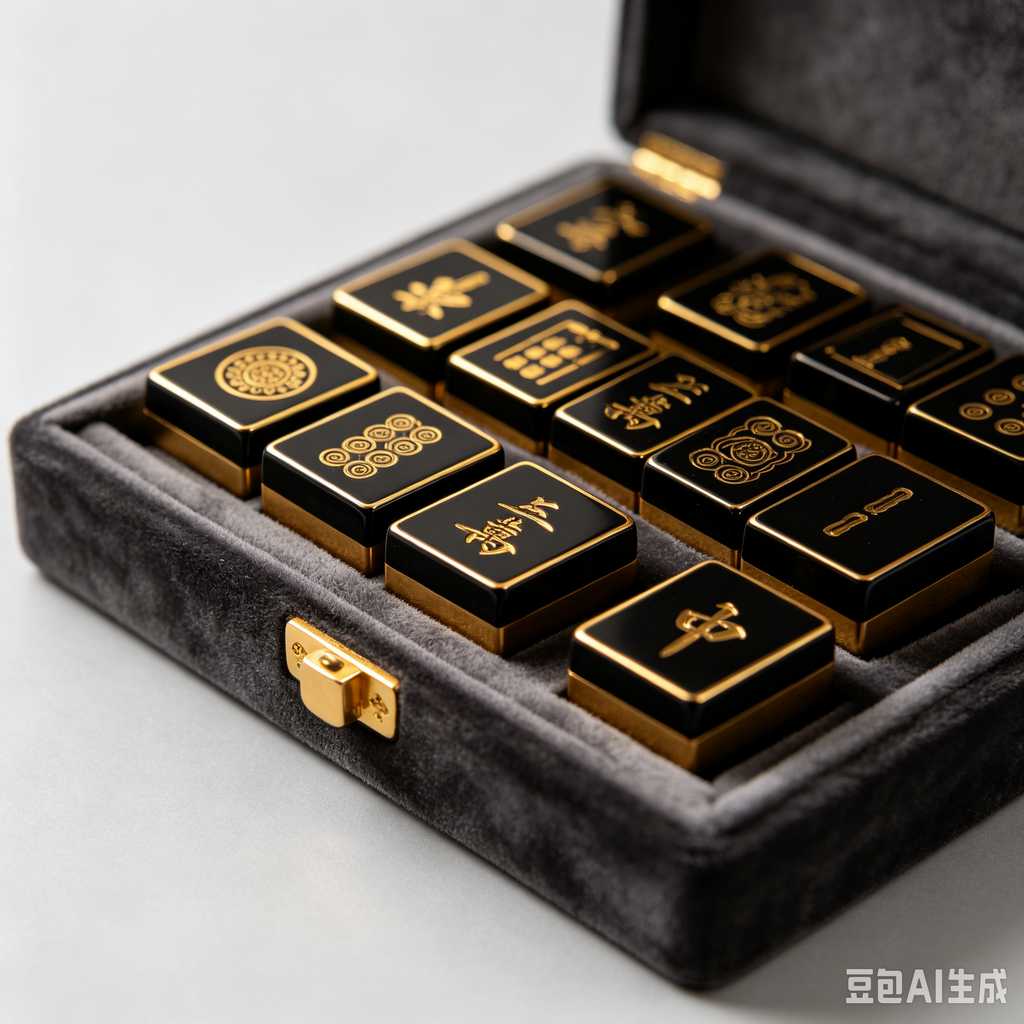 uniform color mahjong set print