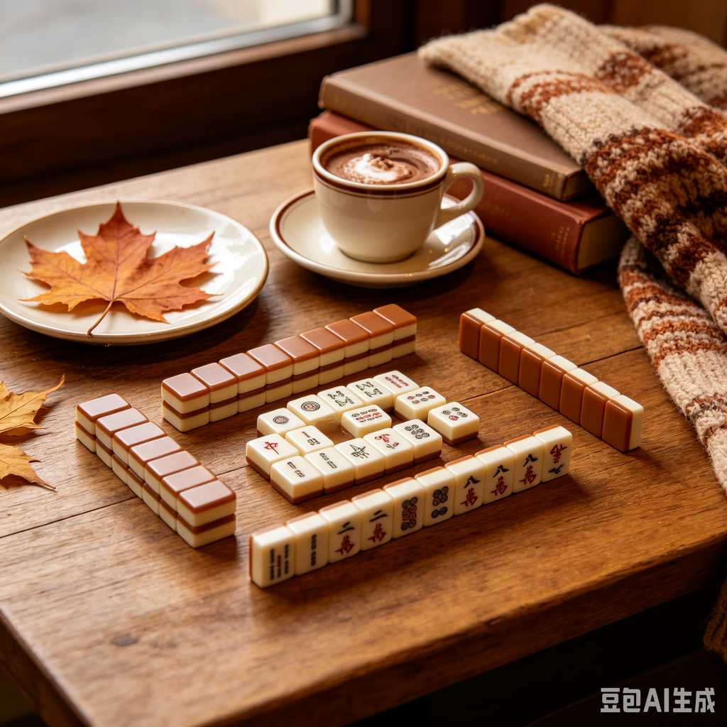 premium engraved mahjong set